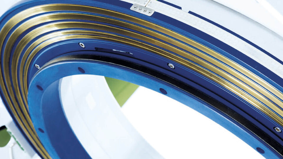 Product image of a CT slip ring.