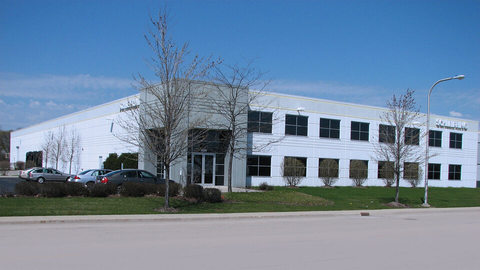 Exterior view of the SCHLEIFRING USA company building.