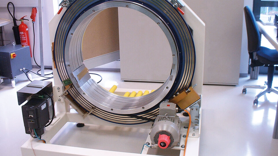 Inclusion of a gantry system for the baggage scanner market.