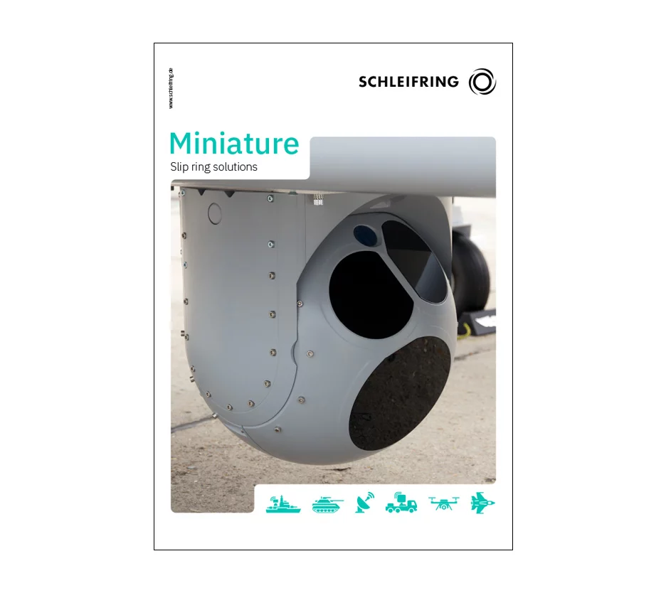 Brochure Miniature Slip ring solutions